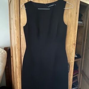 Black Tahari Dress, Size 8, The perfect black dress